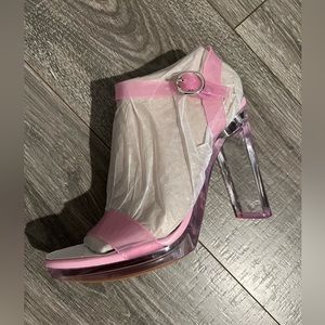 GB Open Vinyl Heels